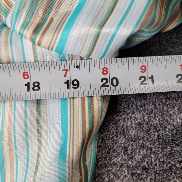 Draper's and Damon's Tiffany Blue & White Blazer, Size 14P - Picture 5 of 11